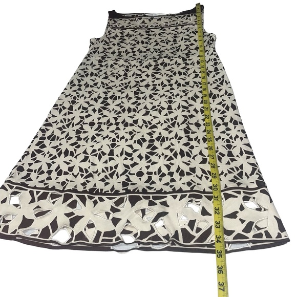 Diane Von Furstenburg Dress Womens 100% Silk Floral Mini Sheath Dress Sz 8 - Picture 6 of 11